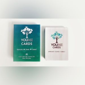 YOU+ME || Deck of 45 Cards Designed to Boost Emotional Well-Being ✨NIB✨